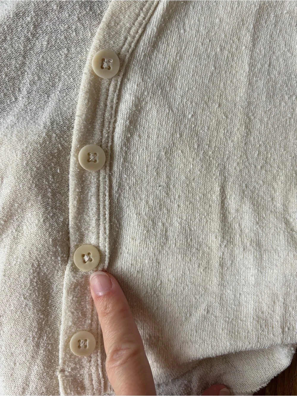 OZMA of California cropped silk cardigan - Picture 10 of 10